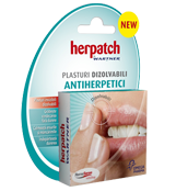 Dissolvable patch against fever blisters